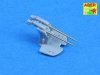 Aber 200L-04 Set of barrels for Bismarck 380mm x 8, 150mm x 12, 105mm x 16 37mm x 16, 20mm x 22 1/200